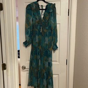 NWT Anthropologie Odetta midi dress